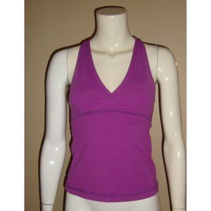 Lululemon Yoga Wet Dry Warm Sport Workout Tank Top Size 4 With Inserts